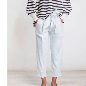 Apiece Apart Bendita Tie-Waist Pleated Pants 6